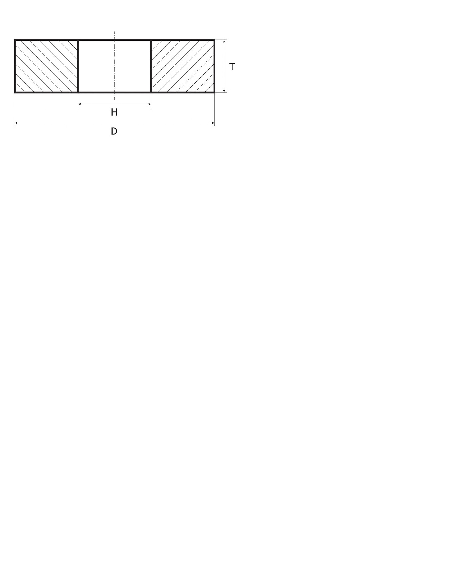 Круг шліфувальний на керамічній зв'язці XINFA ABRASIVES 1 600х63х305 мм 14А F46 (40) К 6 50